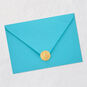 Puppy Dog and Fun Icons Kids Birthday Card Envelope Back with Seal image number 8