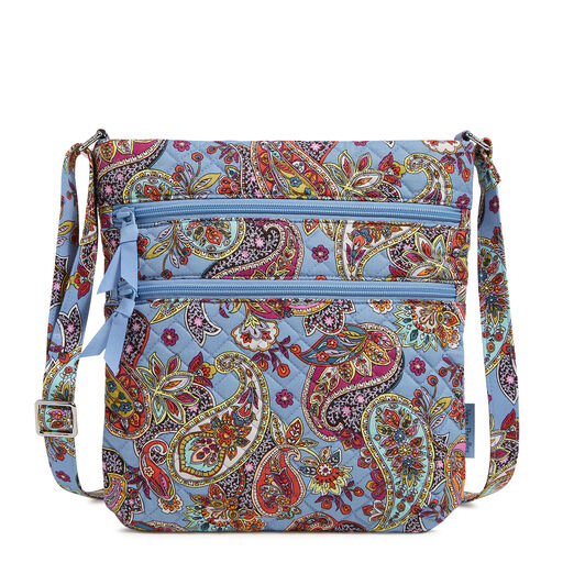 Vera Bradley Iconic Triple Zip Hipster in Provence Paisley, 