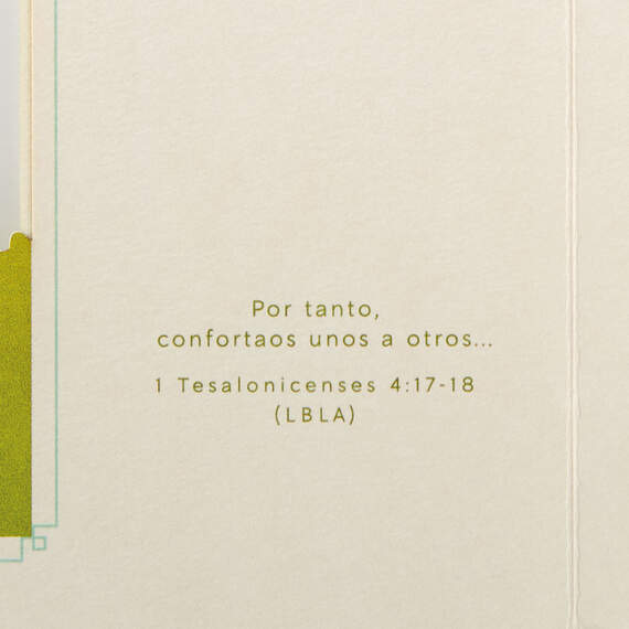 Light and Comfort Spanish-Language Religious Sympathy Card, , large image number 3