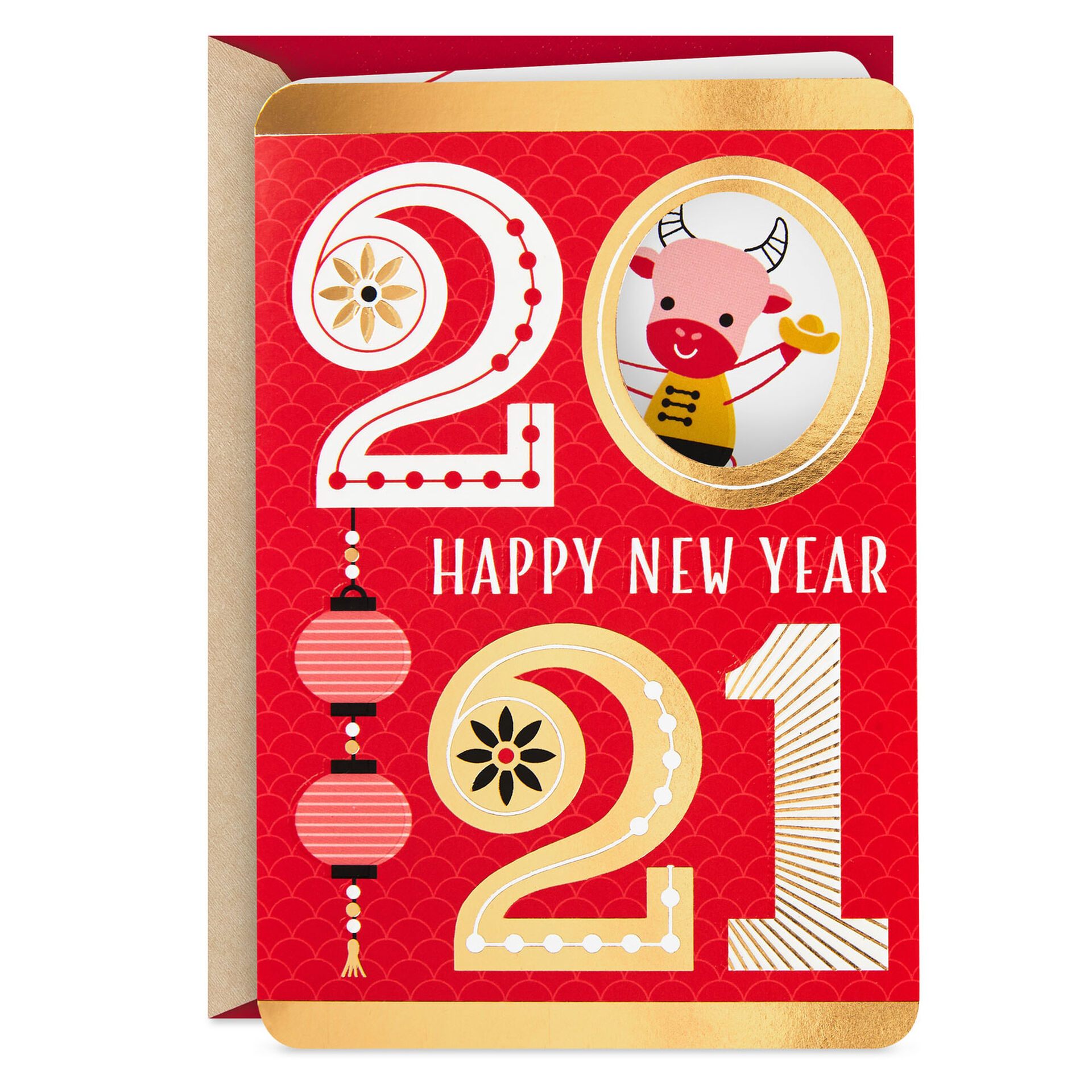 Year Of The Ox 21 Chinese New Year Card Greeting Cards Hallmark Year Of The Ox 21 Chinese New Year Card Greeting Cards Hallmark