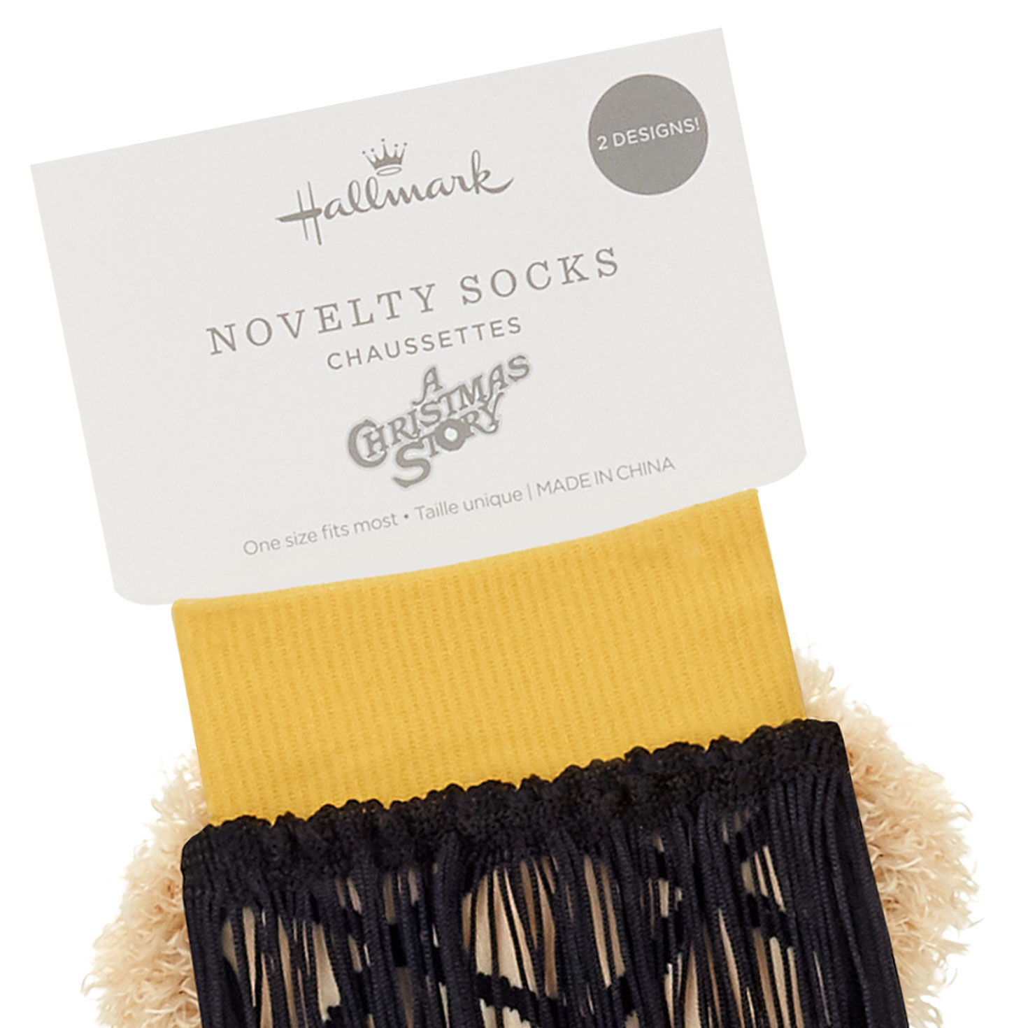 Leg Lamp and Crate Mismatched Novelty Socks  package detail image number 5