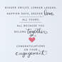 When It's Right Engagement Congratulations Card, , large image number 2