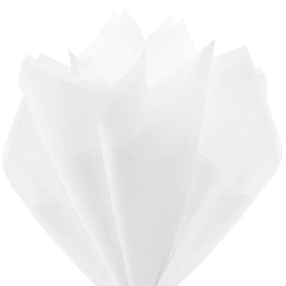 White Bulk Tissue Paper, 100 sheets, White, large image number 2