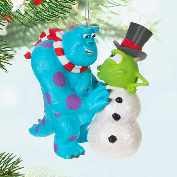 Disney/Pixar Monsters, Inc. Sulley Builds a Snow-Mike Ornament, , large image number 2