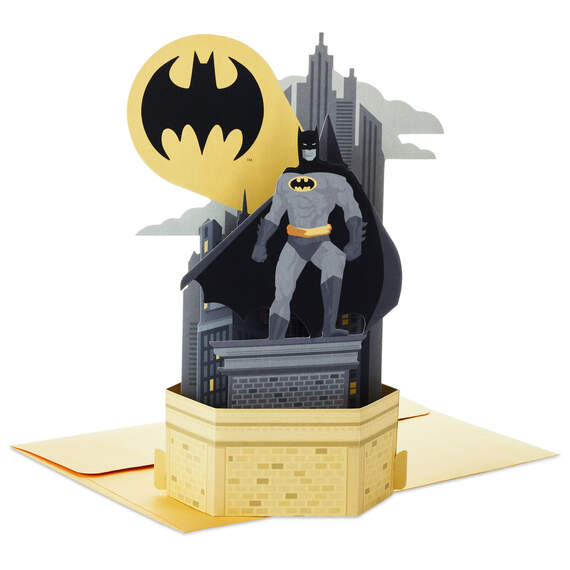 DC™ Batman™ Have a Heroic Day 3D Pop-Up Card, , large image number 1