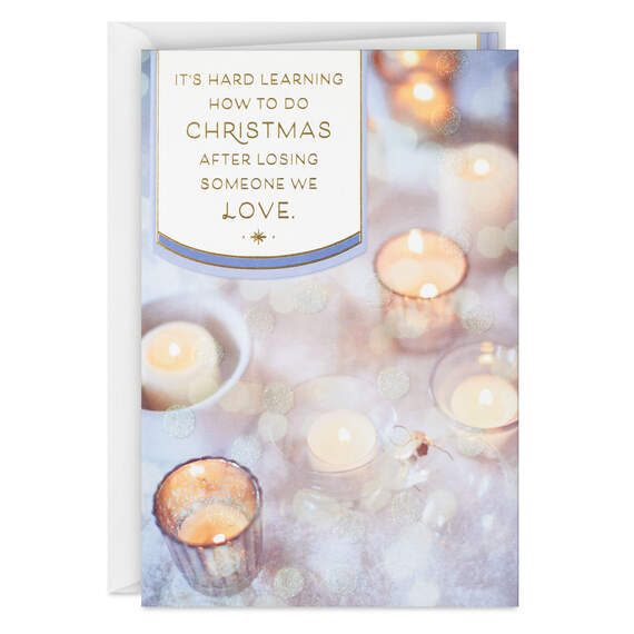 Sending Love Christmas Sympathy Card