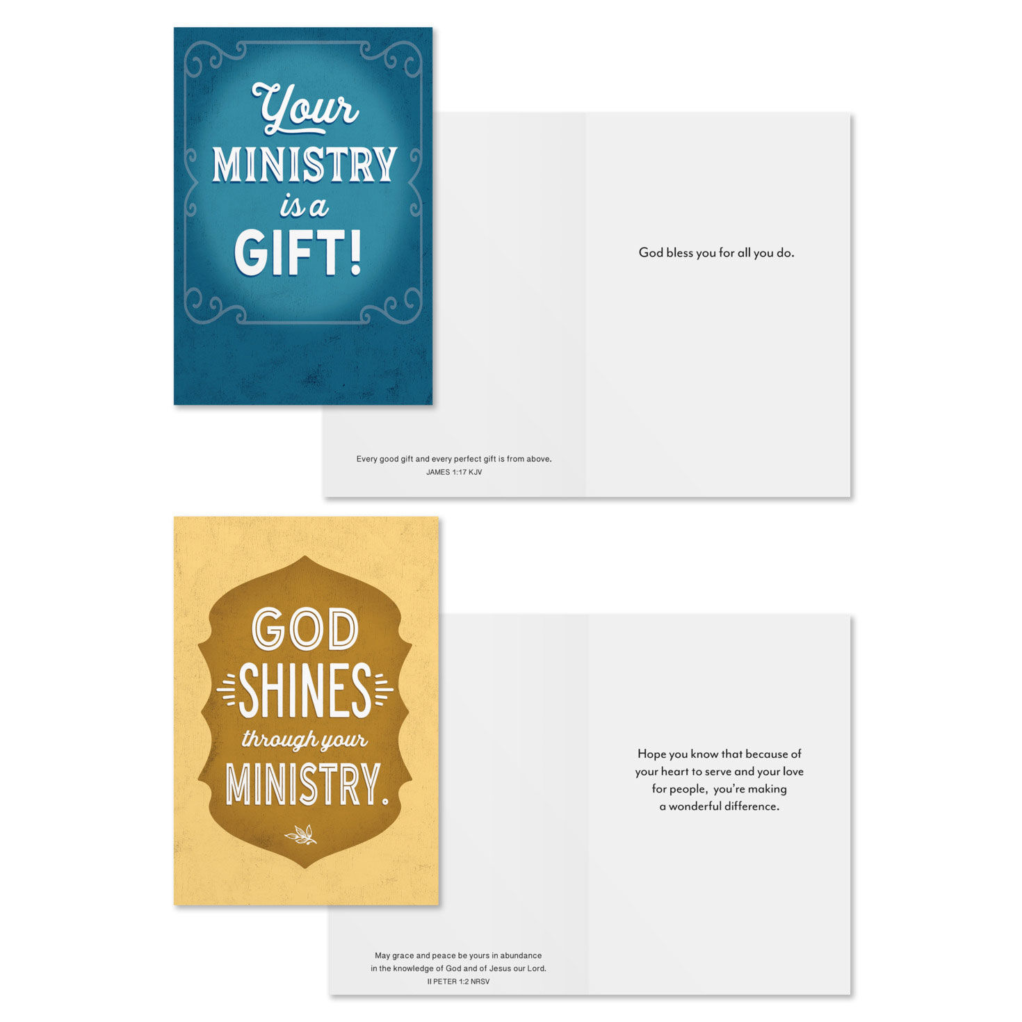 DaySpring Ministry Appreciation Cards Assortment Card Front with Sentiment image number 3