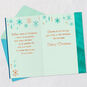 Gold, Blue and Teal Snowflakes Brother Christmas Card  image number 4