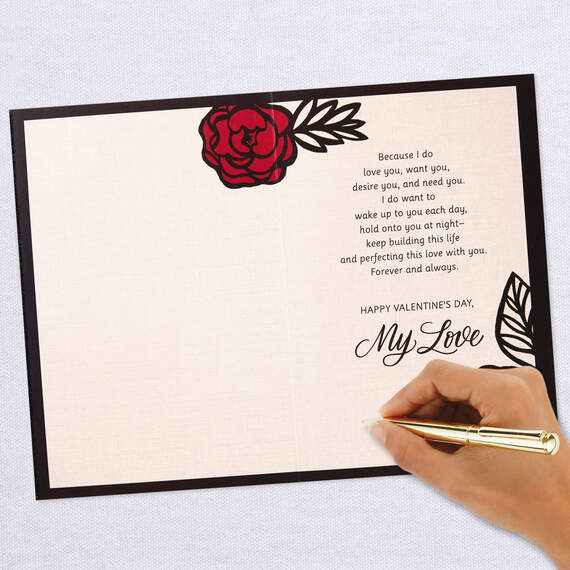 "I Do" Romantic Valentine's Day Card, , large image number 6