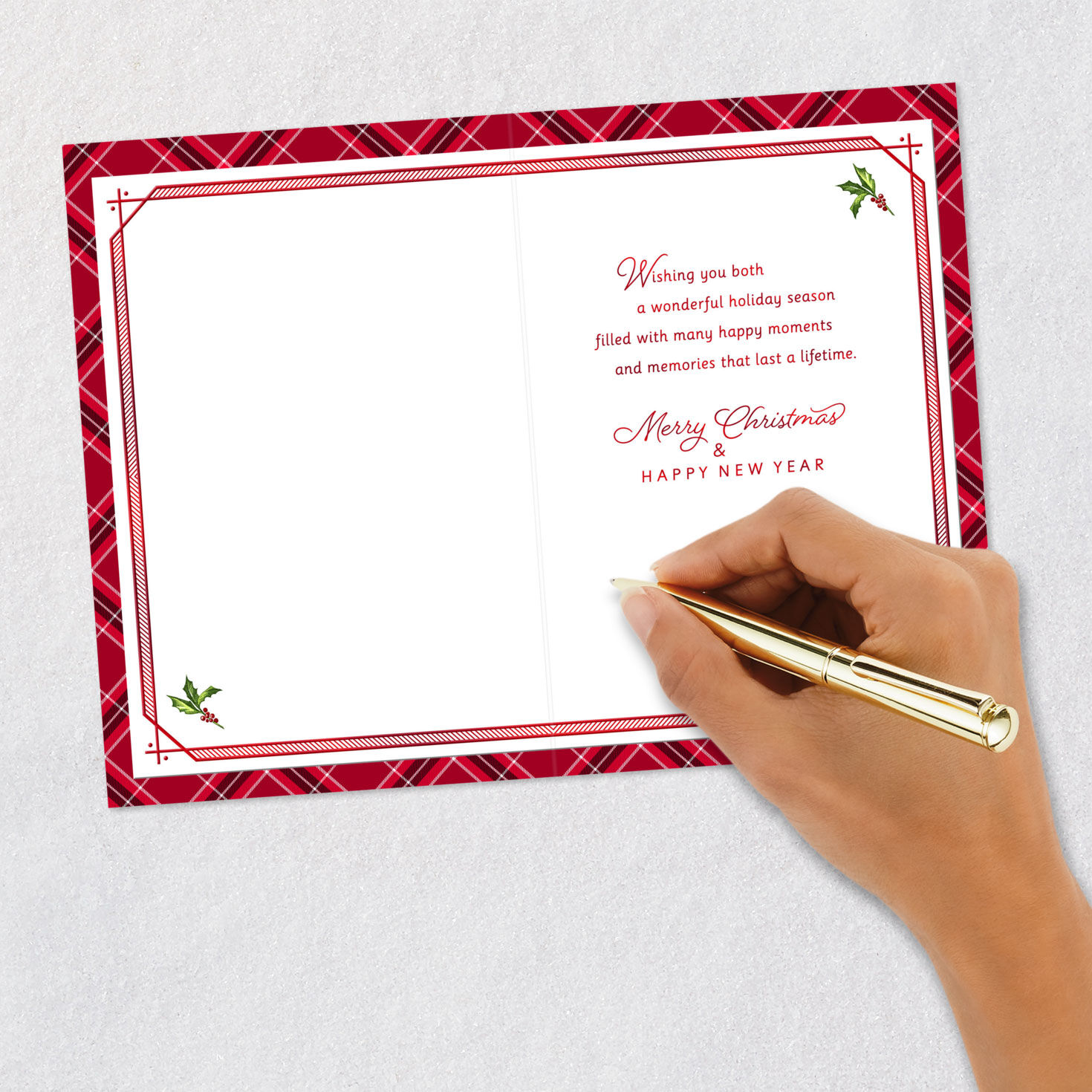 Happy Moments and Memories Christmas Card for Both, , large image number 6