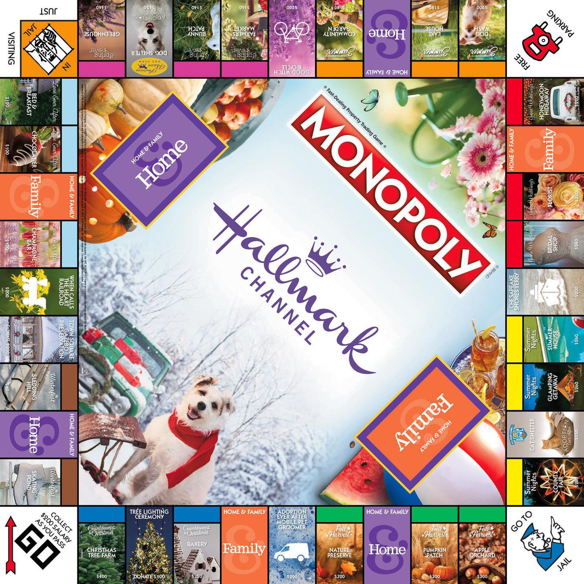 Monopoly Hallmark Channel Board Game Puzzles & Games Hallmark