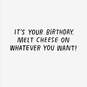 Melted Cheese Funny Birthday Card, , large image number 2