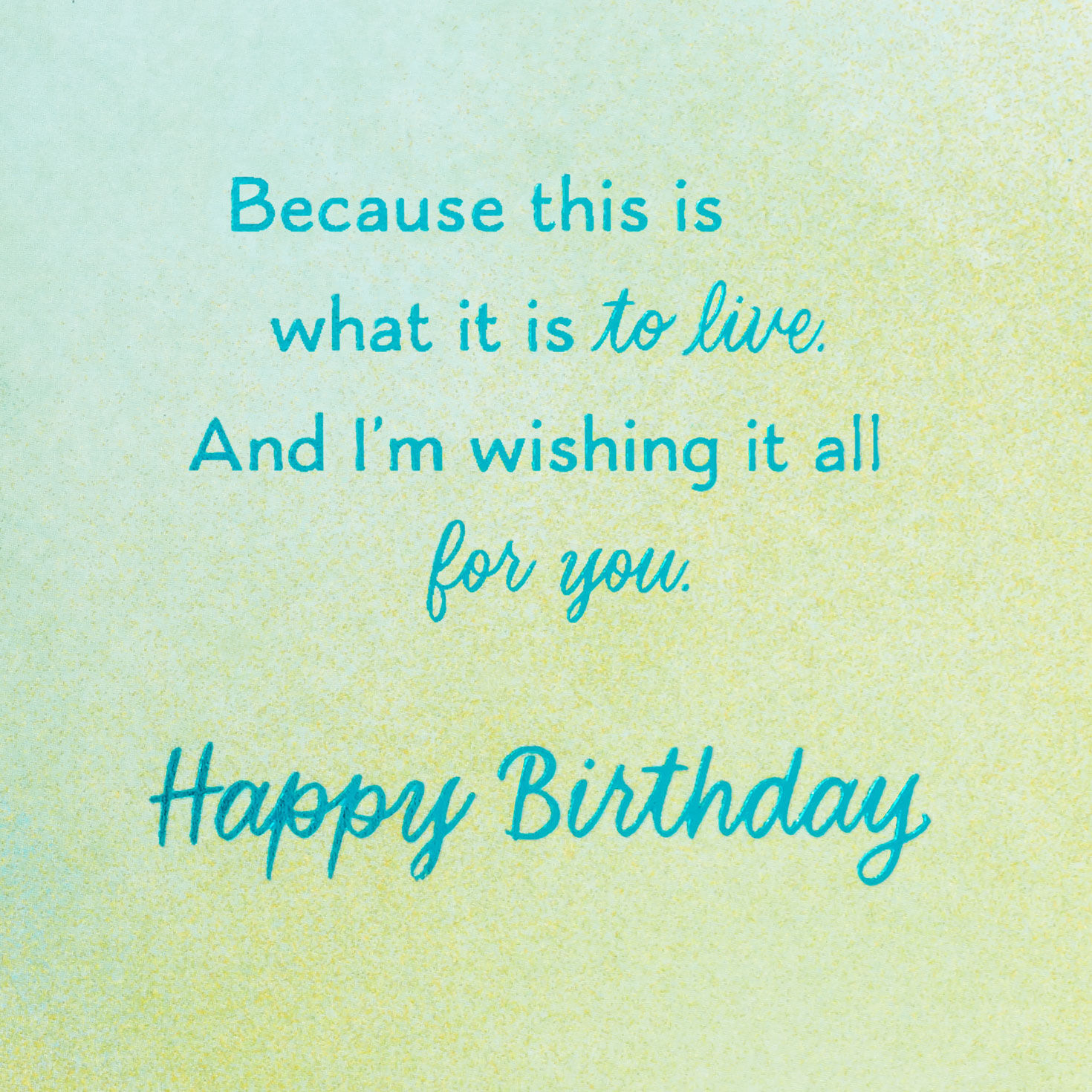 Hoping So Many Good Things Birthday Card, , large image number 5