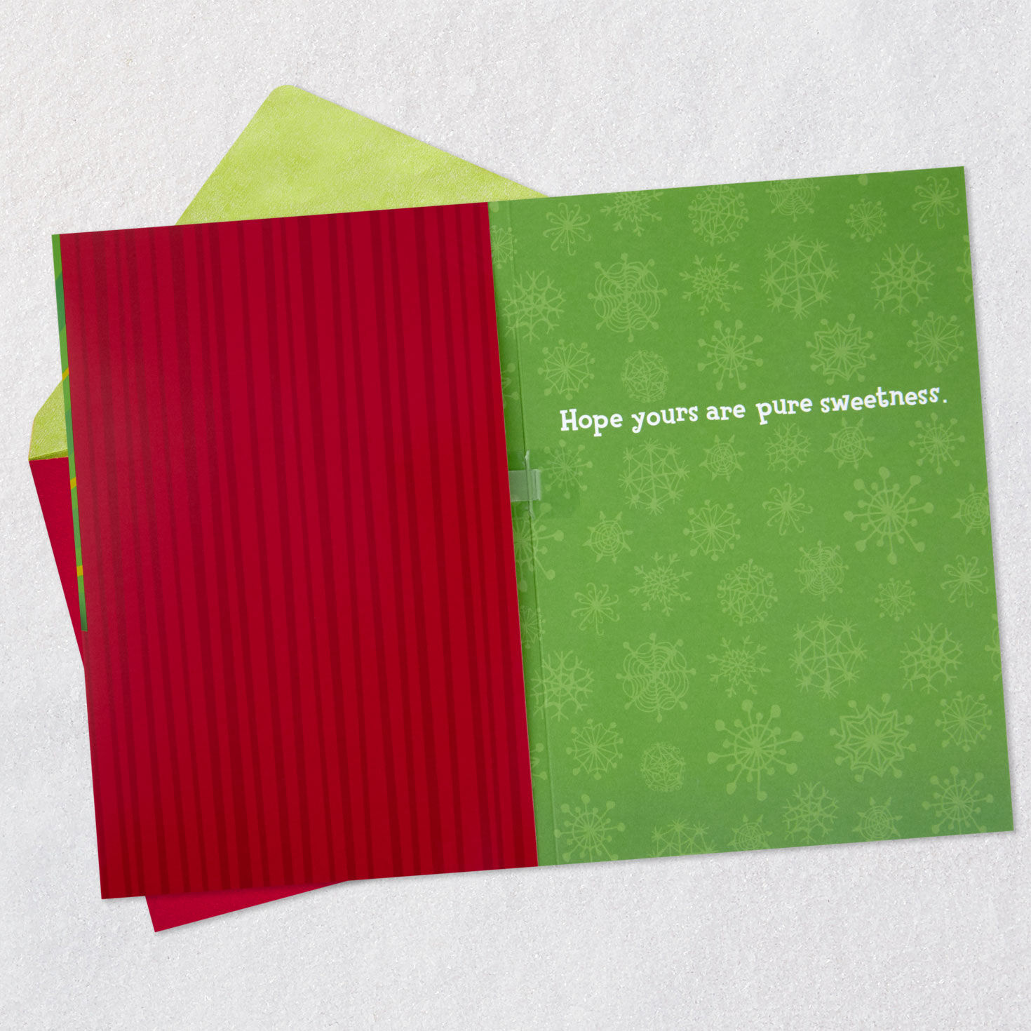 Buddy the Elf Funny Christmas Card Open card with envelope image number 3