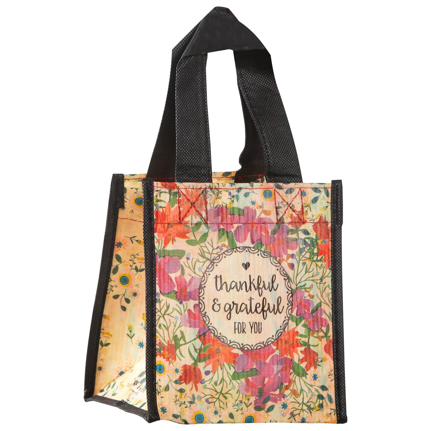 Natural Life Thankful Grateful Small Reusable Gift Bag Handbags Natural Life Thankful Grateful Small Reusable Gift Bag Handbags Purses Hallmark