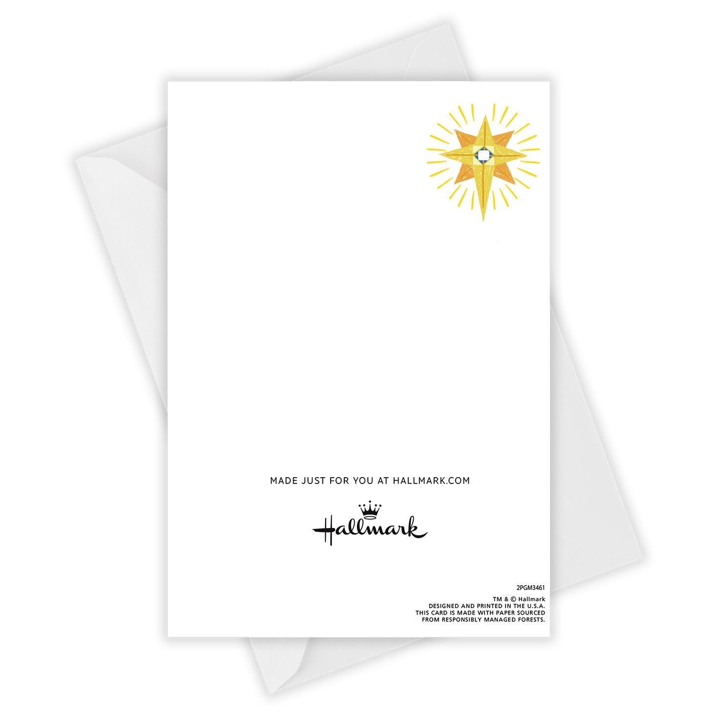 Modern Nativity Spanish-Language Religious Custom Christmas Card, , large image number 4