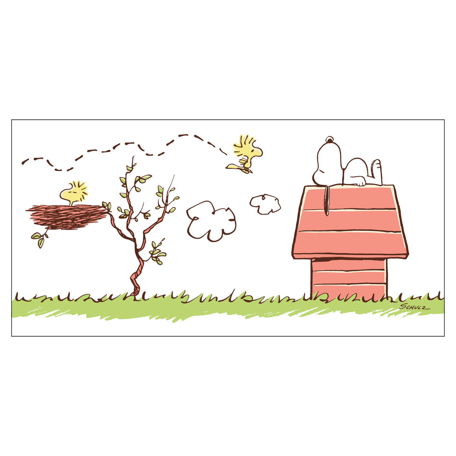 Peanuts® Snoopy on Doghouse Collectible Drinking Glass, 13.5 oz. for only USD 16.99 | Hallmark