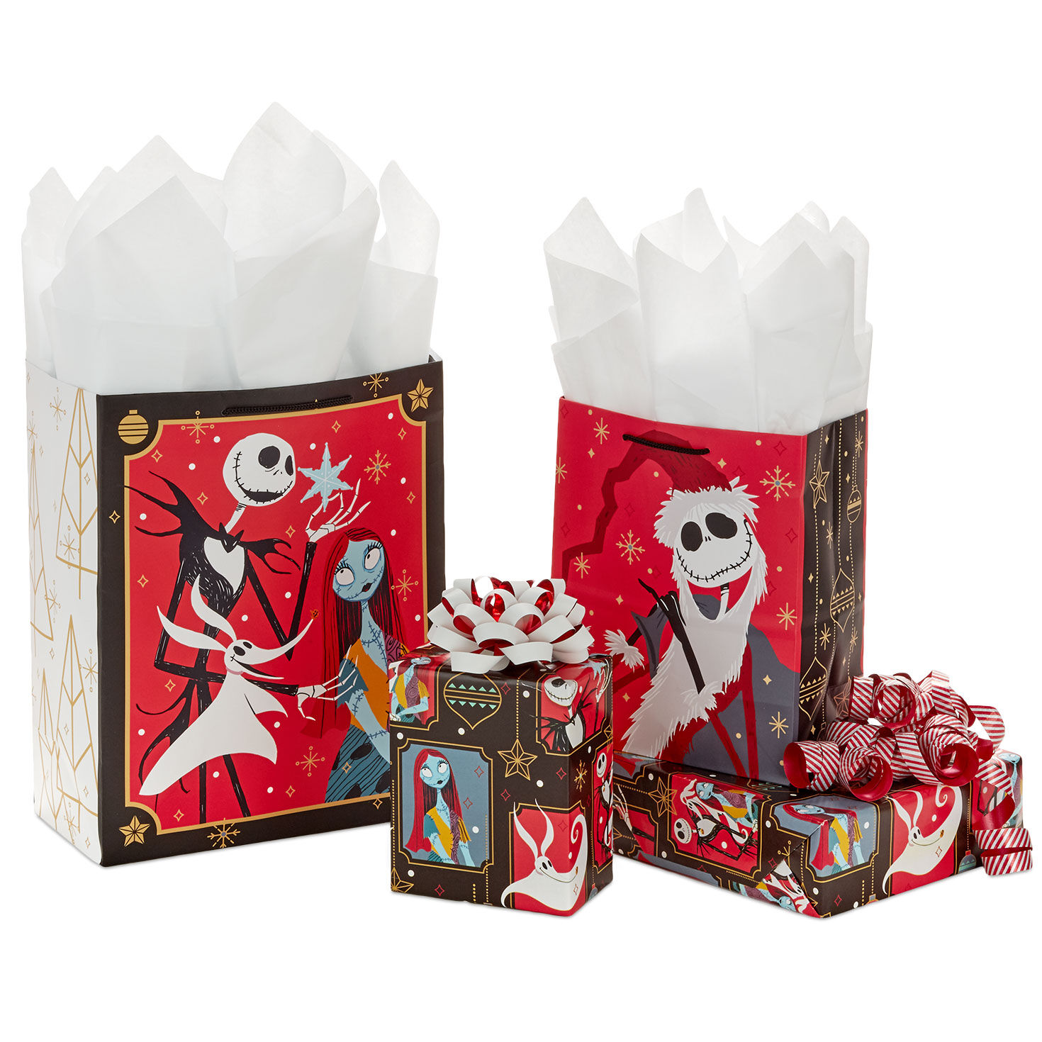 Disney Tim Burton s The Nightmare Before Christmas Gift Wrap Collection End of Life Hallmark