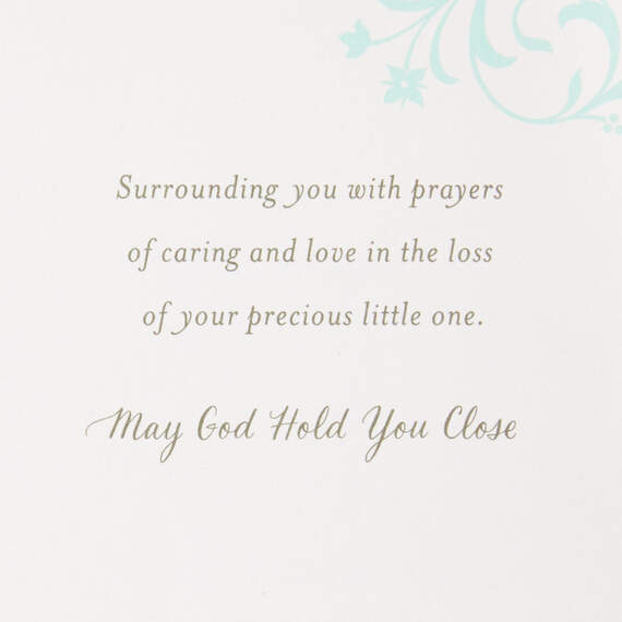 Prayers of Love Religious Sympathy Card for Loss of Child, , large image number 2
