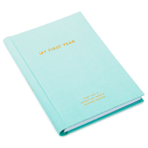My First Year Baby Book for Boy, 