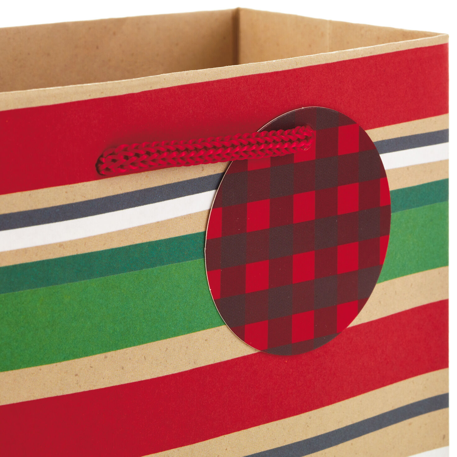 Assorted Rustic Designs 8 Pack Small Medium and Large Christmas Gift Bags Gift Bags Hallmark