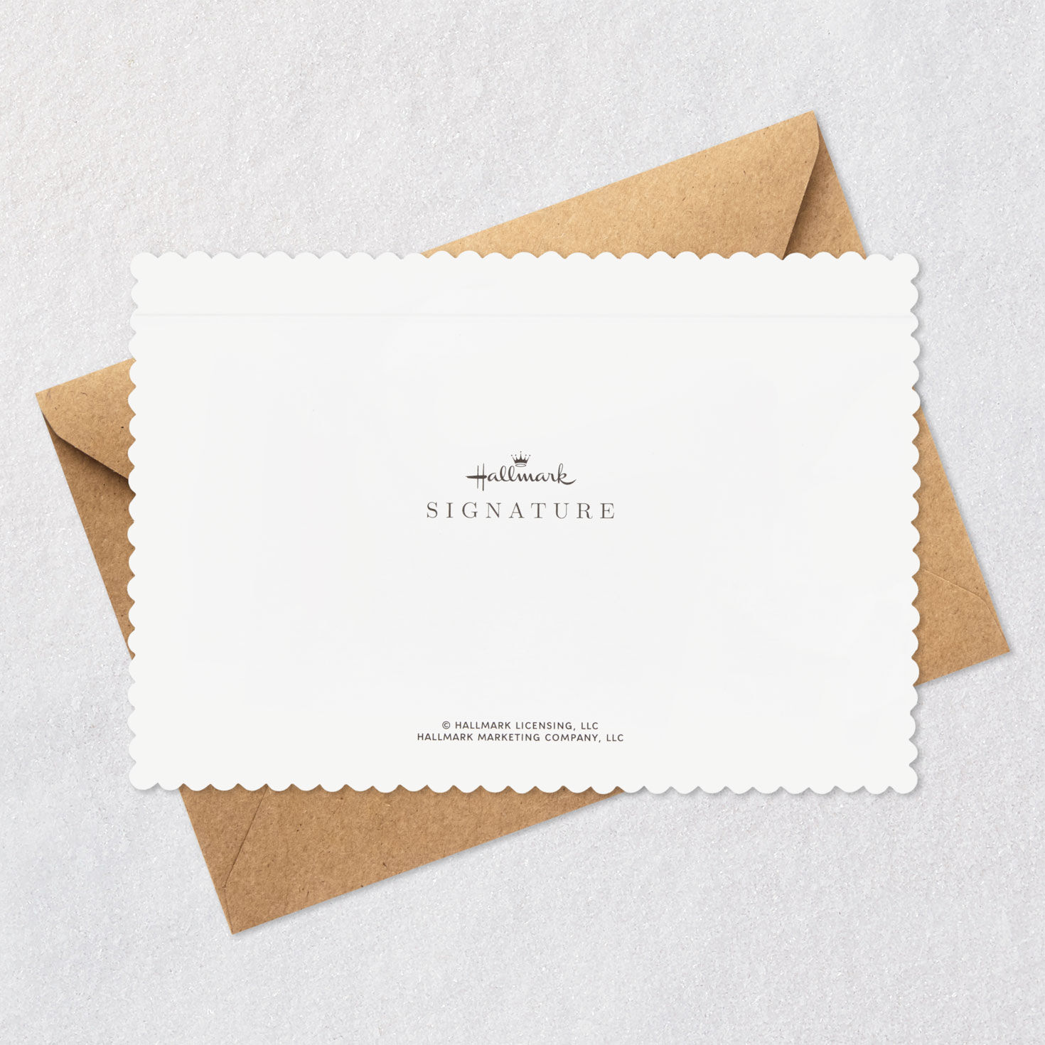 Laser-Cut Flower Border Birthday Card Card Back with Envelope image number 7