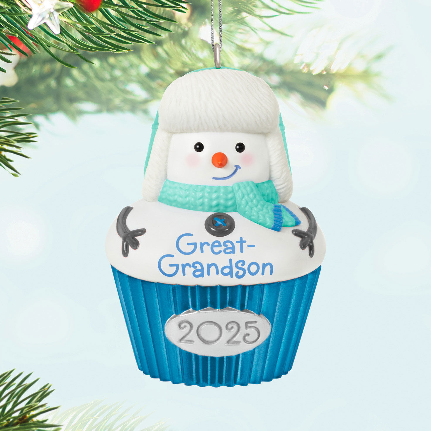 Great-Grandson Cupcake 2025 Ornament for only USD 18.99 | Hallmark