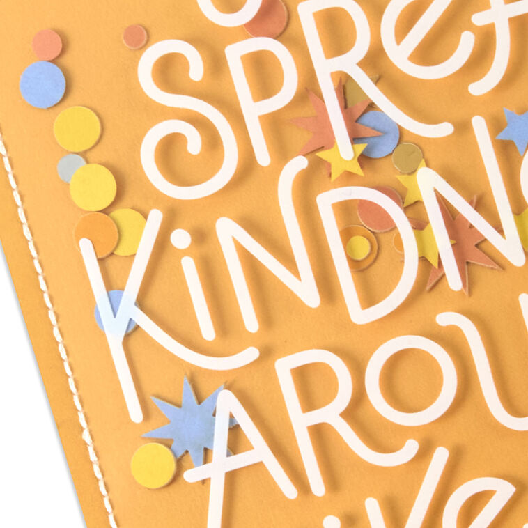 Confetti Shaker Thank You Card Card Front Detail image number 5