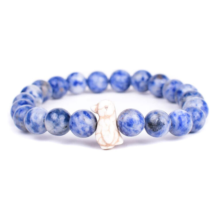 Fahlo Igloo Stone Penguin Passage Bracelet