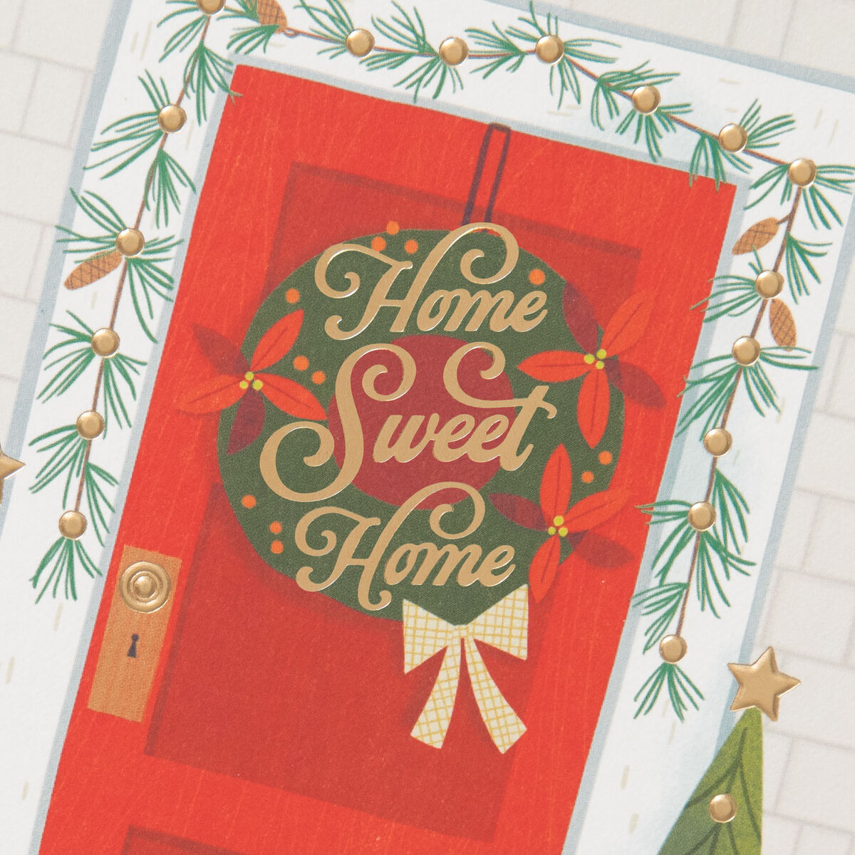 Home Sweet Home Thank You Christmas Card for Housekeeper Greeting