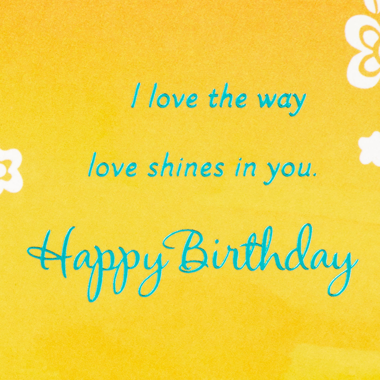 Yellow Sunshine Flowers Birthday Card for Friend Sentiment image number 3