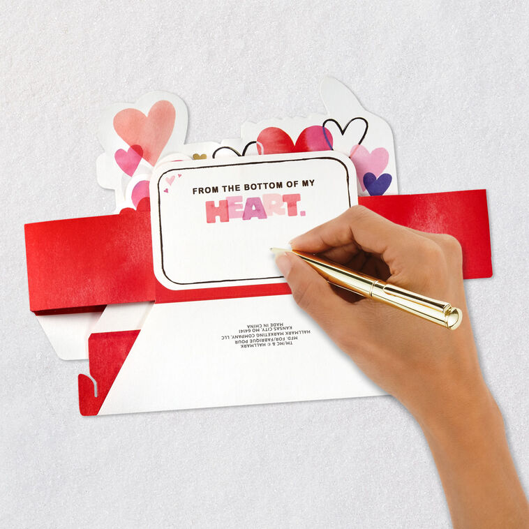 Happy Heart Day Musical 3D Pop-Up Valentine's Day Card With Motion, , large image number 7