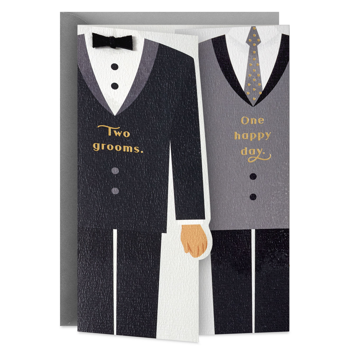 Two Grooms, One Happy Day Wedding Card for Couple for only USD 6.99 | Hallmark