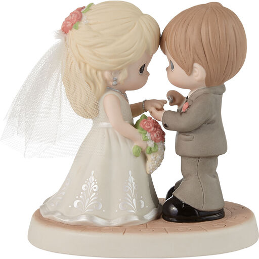 Precious Moments With This Ring, I Thee Wed Figurine, 5.5", 