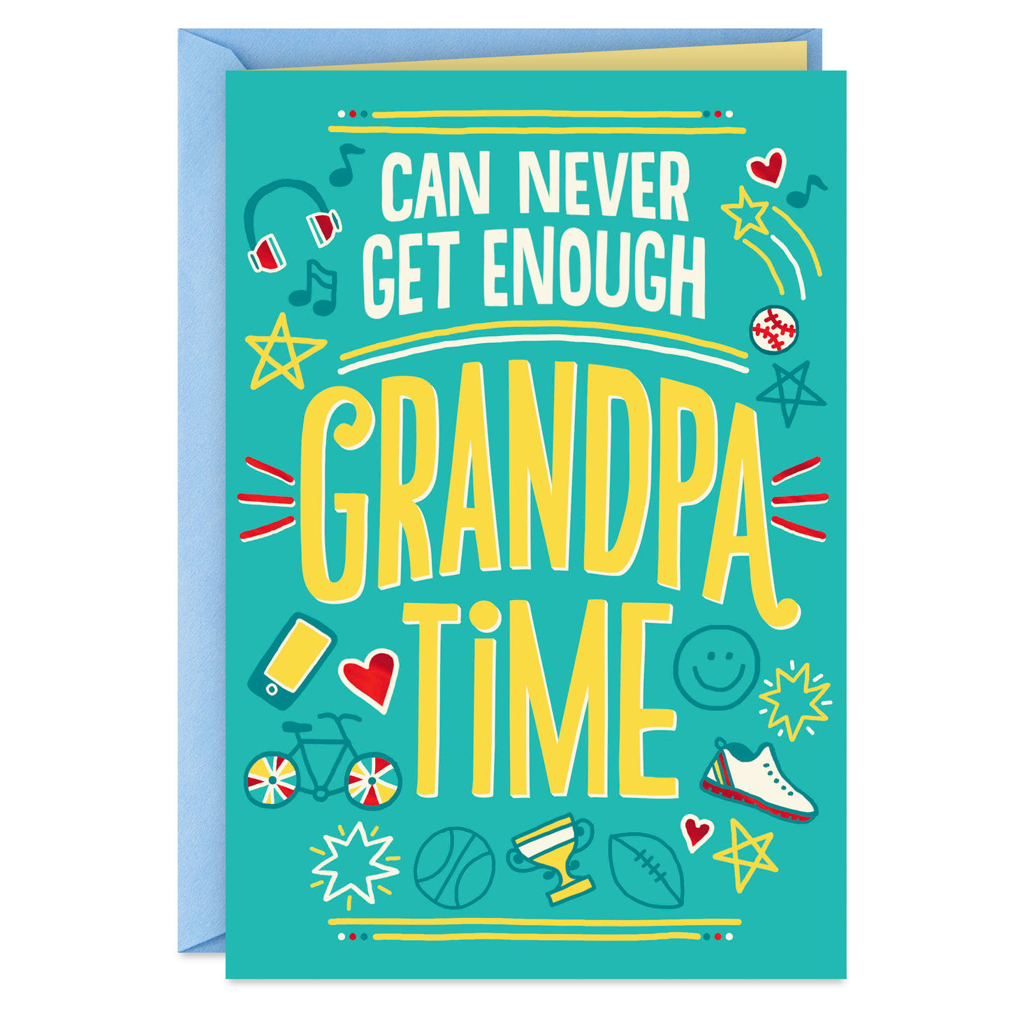 Can't Get Enough of You Father's Day Card for Grandpa