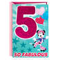 Disney Minnie Mouse 5th Birthday Card for Her, , large image number 1