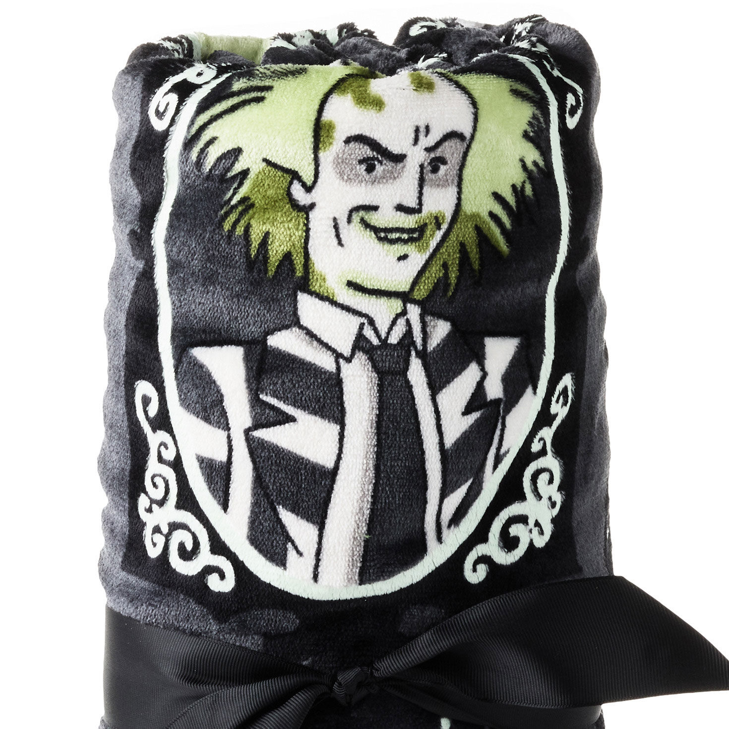 Beetlejuice™ Glow-in-the-Dark Throw Blanket, 50x60 for only USD 45.99 | Hallmark
