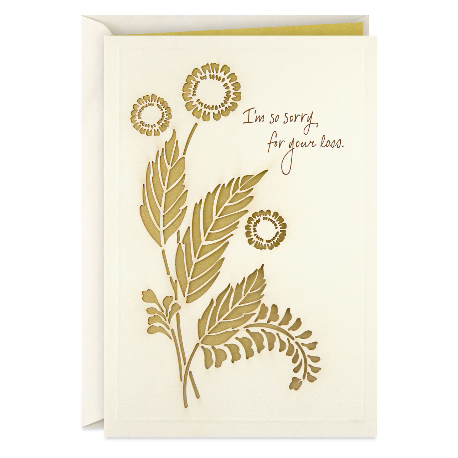 So Sorry For Your Loss Sympathy Card Greeting Cards Hallmark