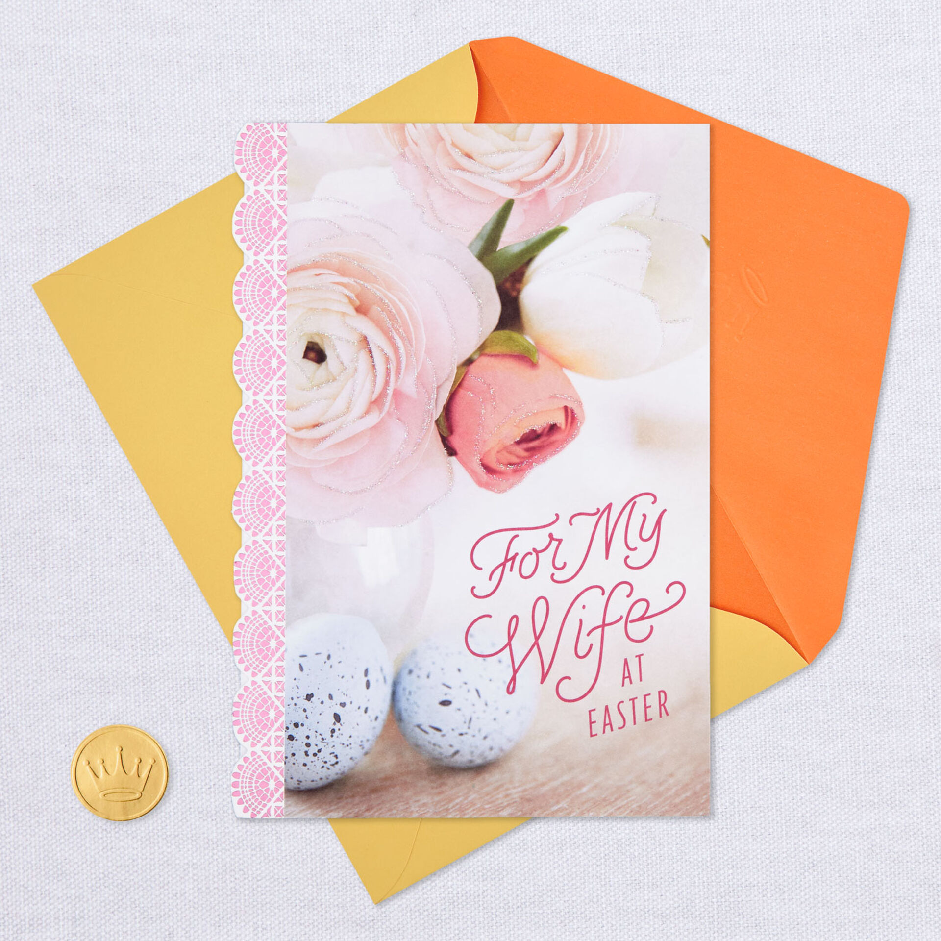 The Heart of Beauty Easter Card for Wife Greeting Cards Hallmark