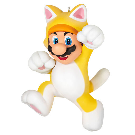 Nintendo Super Mario™ Powered Up With Mario Cat Ornament, 