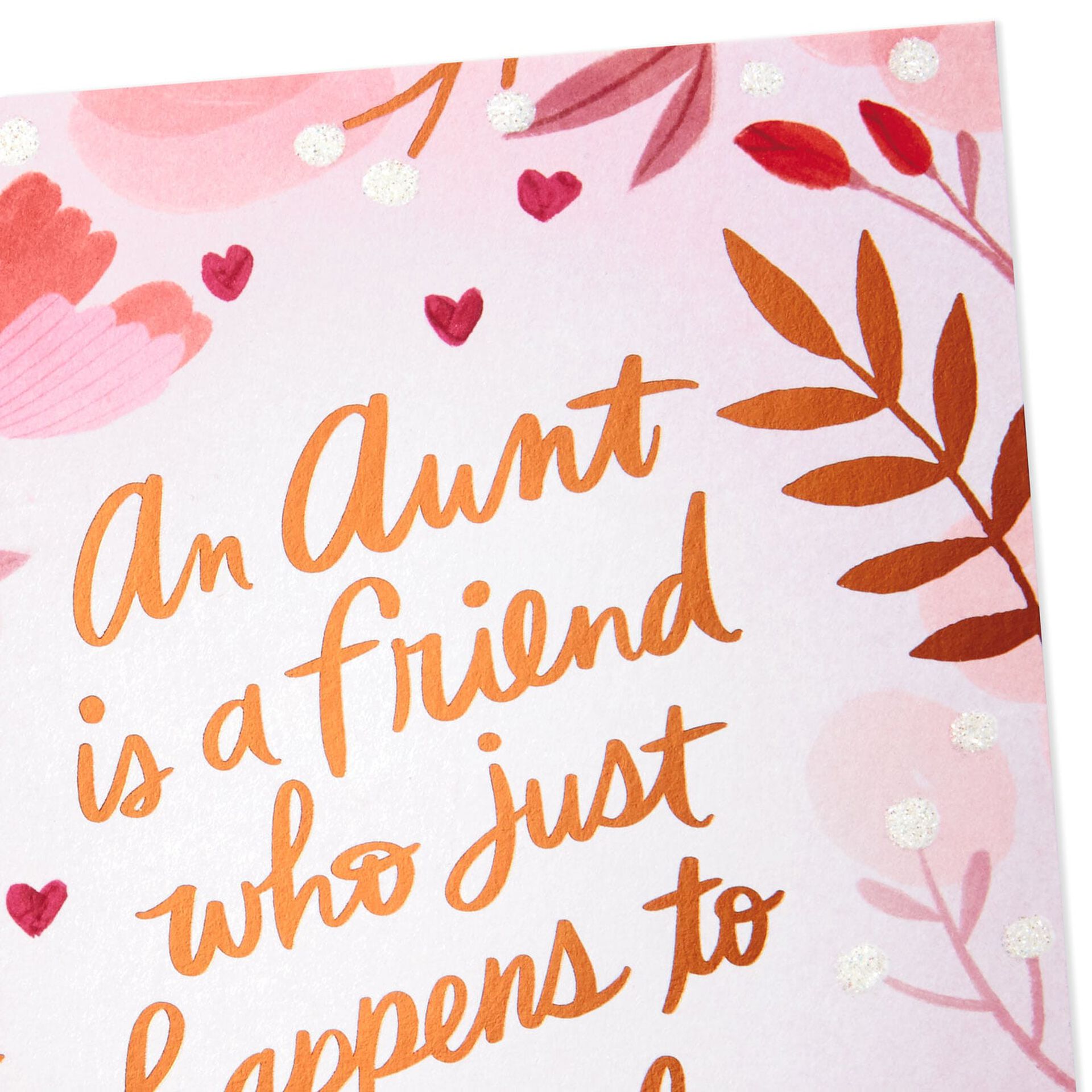 Both Friend and Family Valentine #39 s Day Card for Aunt Greeting Cards