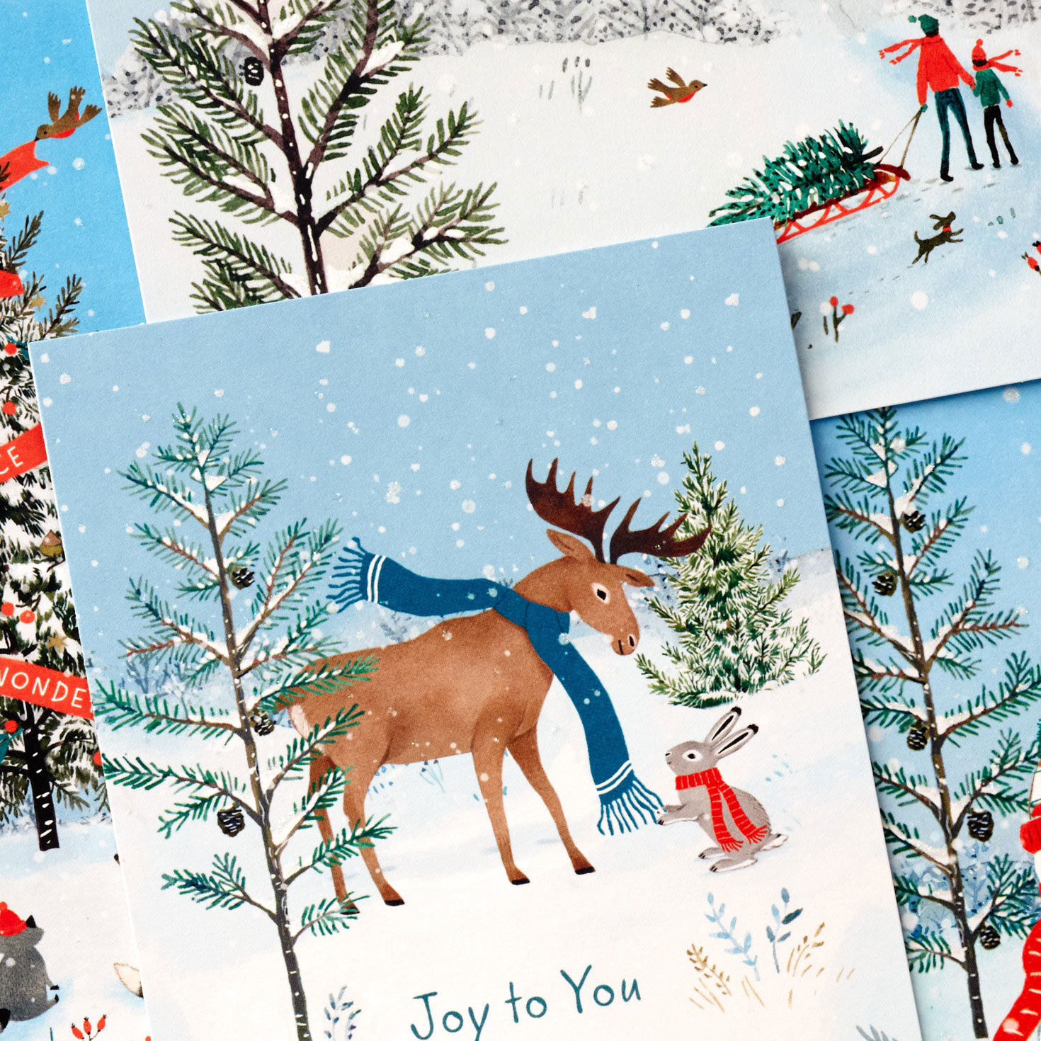 Rustic Winter Boxed Christmas Cards Assortment, Pack of 24, , large image number 5