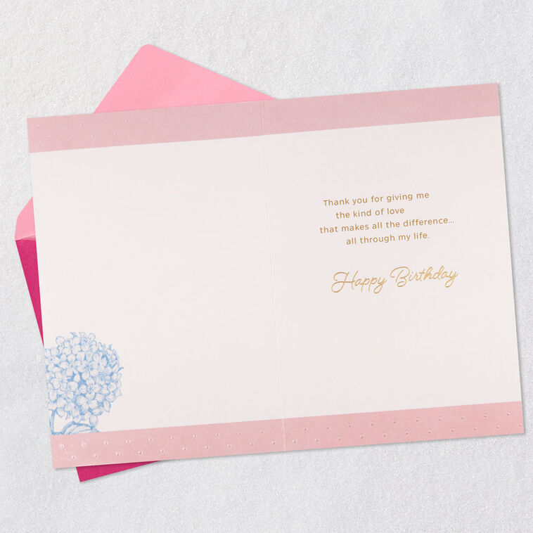 Grateful for All the Love All Through Life Birthday Card for Mother, , large image number 3