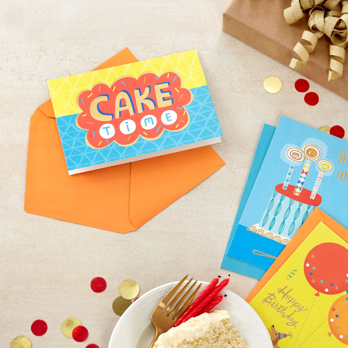 Cake and Candles Time Assorted Birthday Cards, Box of 36 - Boxed Cards ...