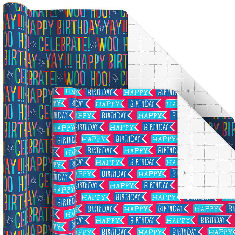 All-Occasion 6-Pack Wrapping Paper Assortment, 180 sq. ft., , large image number 4