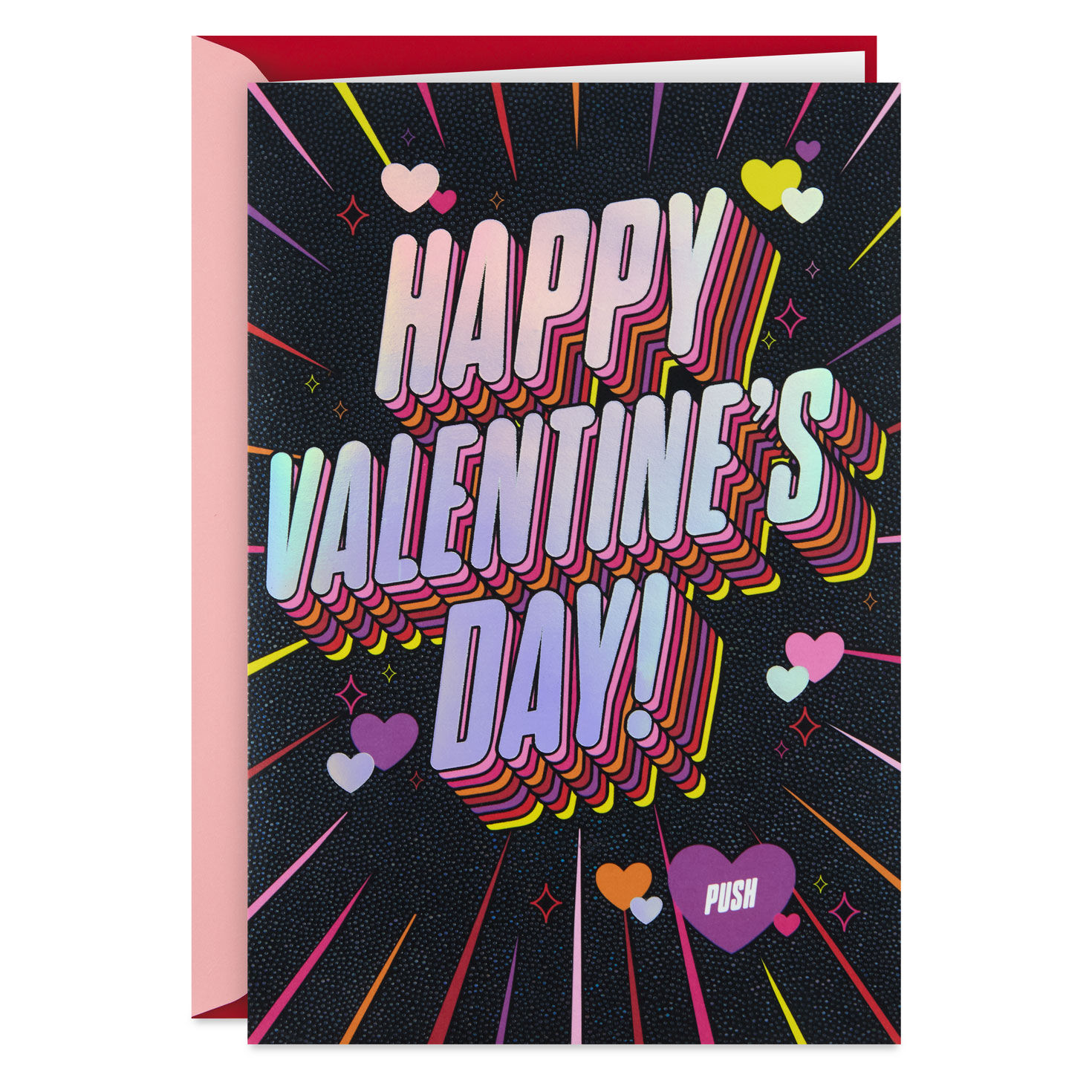 Hope the Day Gets Your Heart Pumping Musical Valentine's Day Card for Kids