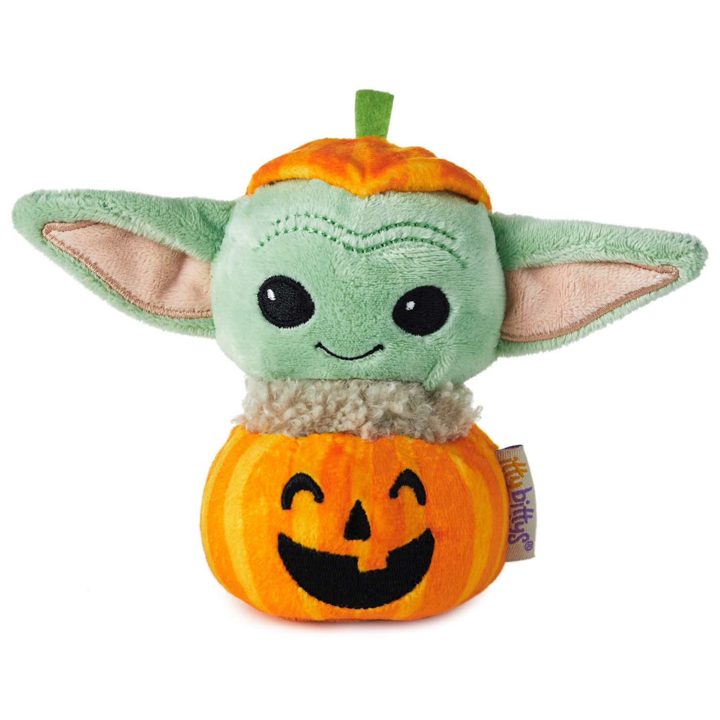 itty bittys® Star Wars: The Mandalorian™ Grogu™ Jack-o'-Lantern Plush