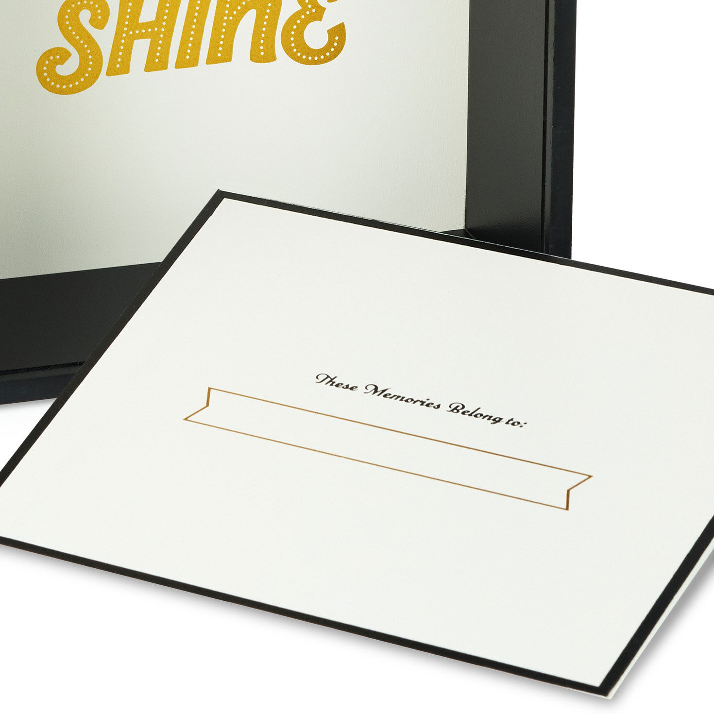 Graduation Card Holder and Memory Keeping Box upclose view image number 4