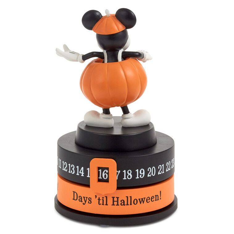 Disney Jack-o'-Lantern Mickey Mouse Halloween Countdown Calendar Statue, 7", , large image number 2
