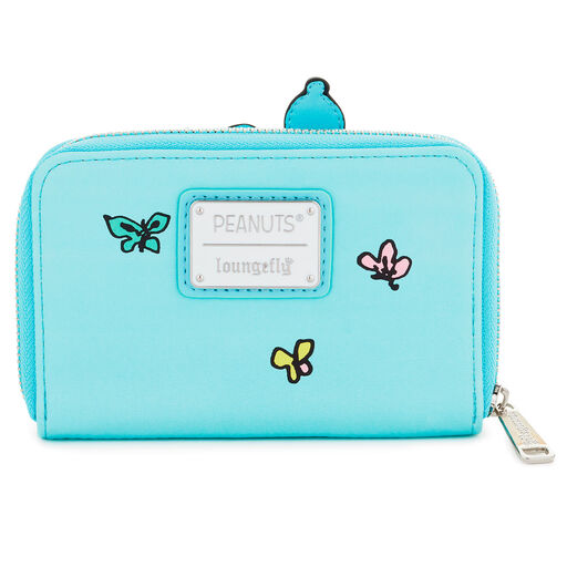 Loungefly Peanuts Snoopy Floral Zip-Around Wallet, 